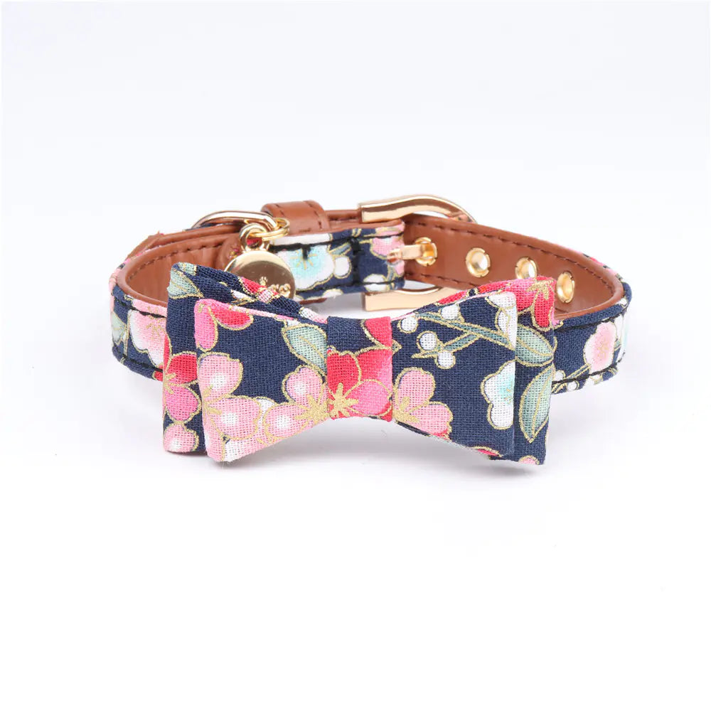 Gold Foil Pet Collar for Dogs and Cats - Pet Accessories